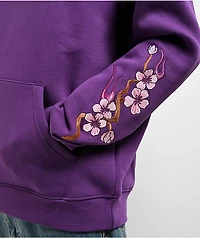 DGK Fire Blossom Purple Hoodie