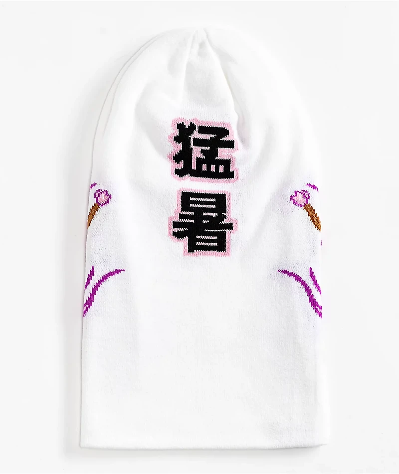 DGK Fire Blossom White Balaclava