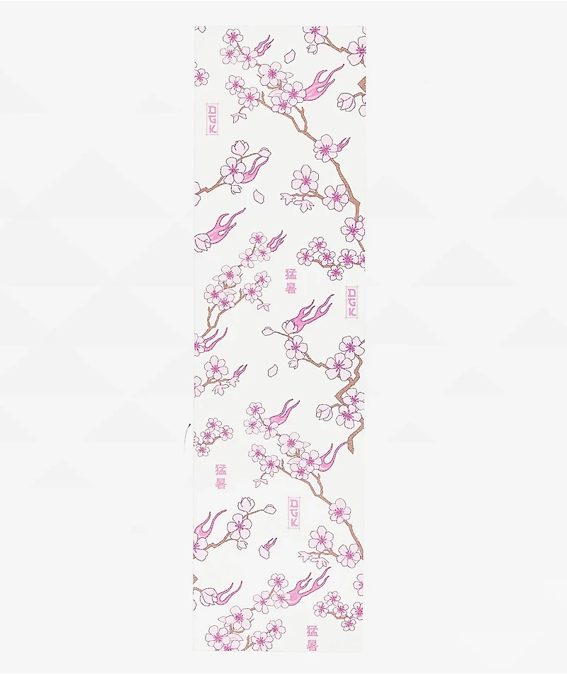 DGK Fire Blossom White Grip Tape