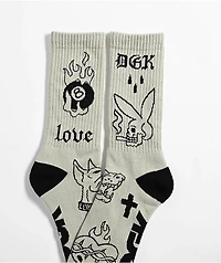 DGK Flash Tan Crew Socks