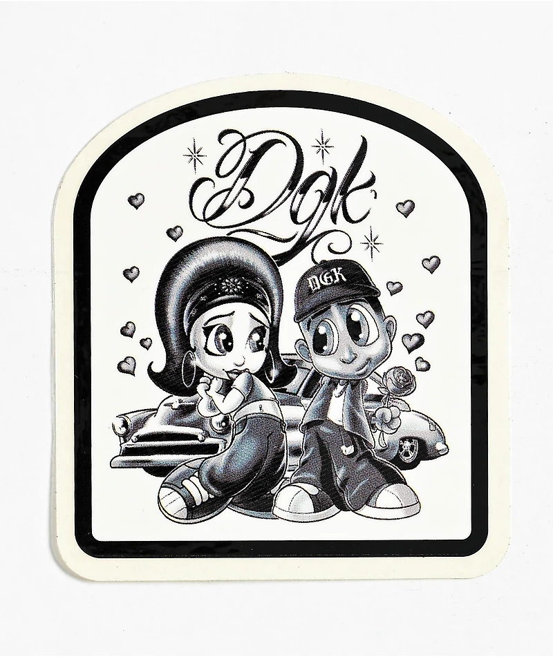 DGK Fool For You Sticker