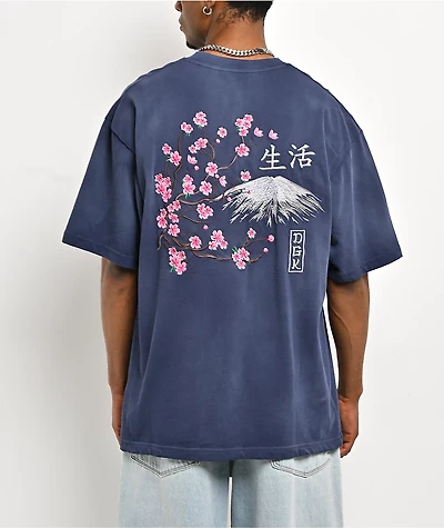 DGK Fuji Indigo Wash T-Shirt