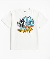 DGK Get Blasted Heavyweight White T-Shirt