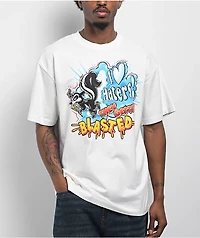 DGK Get Blasted Heavyweight White T-Shirt