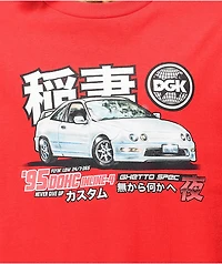 DGK Ghetto Spec Red T-Shirt