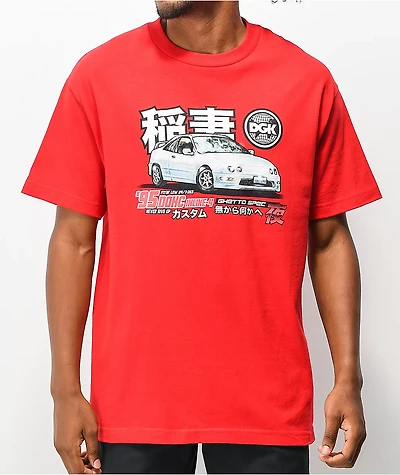 DGK Ghetto Spec Red T-Shirt