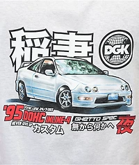 DGK Ghetto Spec White Tank Top