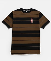 DGK Glory Black & Chocolate Knit T-Shirt