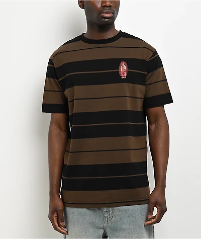 DGK Glory Black & Chocolate Knit T-Shirt