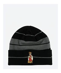 DGK Glory Black & Grey Stripe Beanie