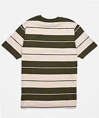 DGK Glory Olive & Sand Knit T-shirt