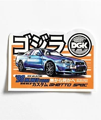 DGK Godzilla Sticker