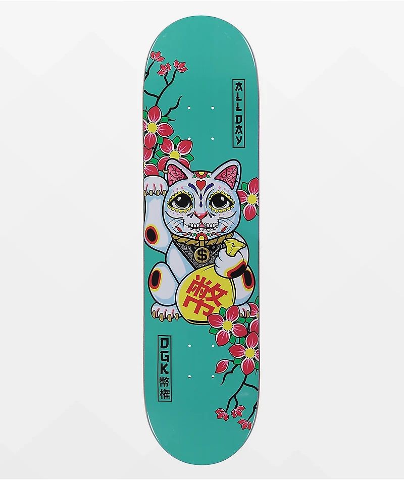 DGK Good Luck Santo 8.1" Skateboard Deck