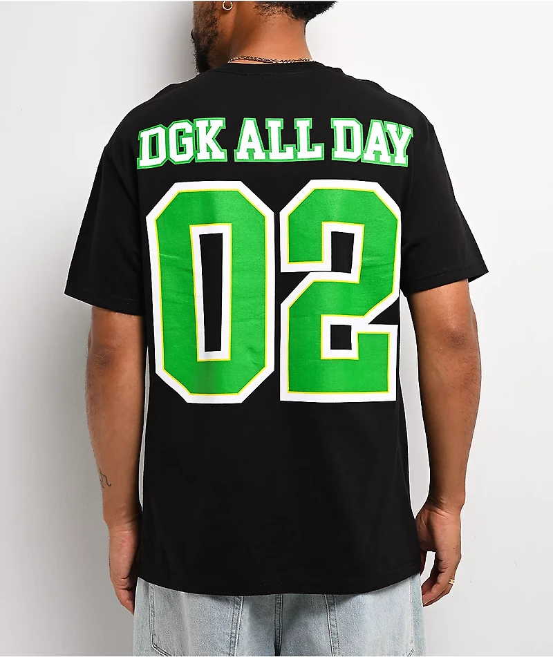 DGK Graduate Black T-Shirt