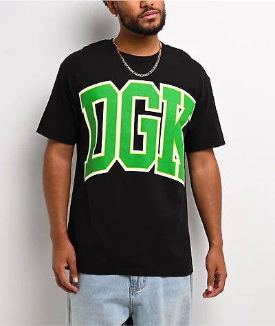 DGK Graduate Black T-Shirt