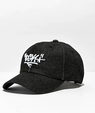 DGK Graffiti Black Strapback Hat