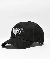 DGK Graffiti Black Strapback Hat