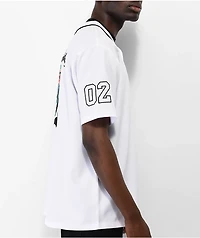 DGK Growth White Baseball Jersey
