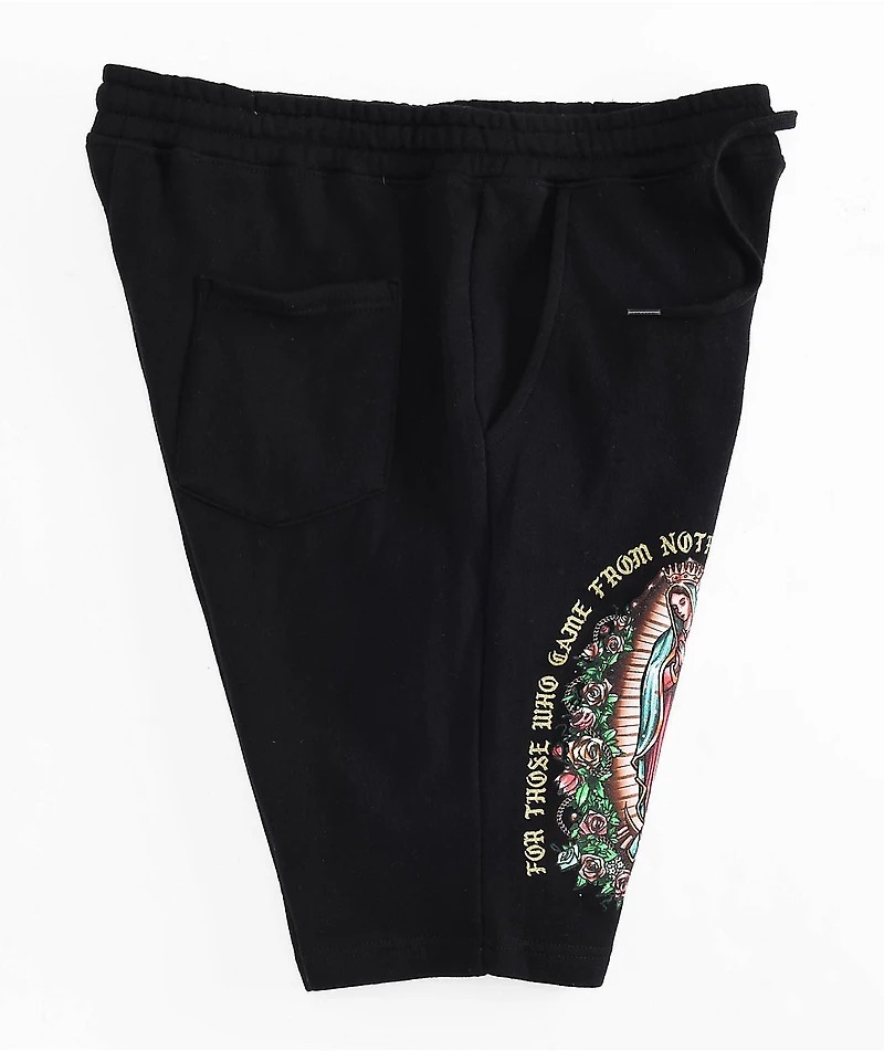 DGK Guadalupe Black Sweat Shorts