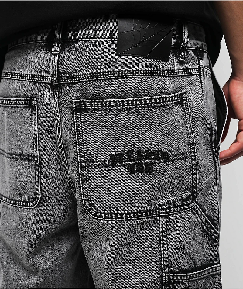 DGK Guadalupe Black Wash Denim Shorts