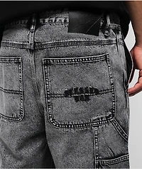 DGK Guadalupe Black Wash Denim Shorts