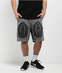 DGK Guadalupe Black Wash Denim Shorts