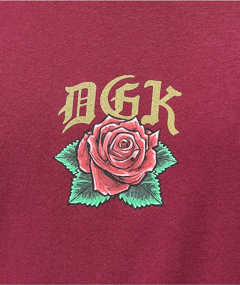 DGK Guadalupe Burgundy T-Shirt