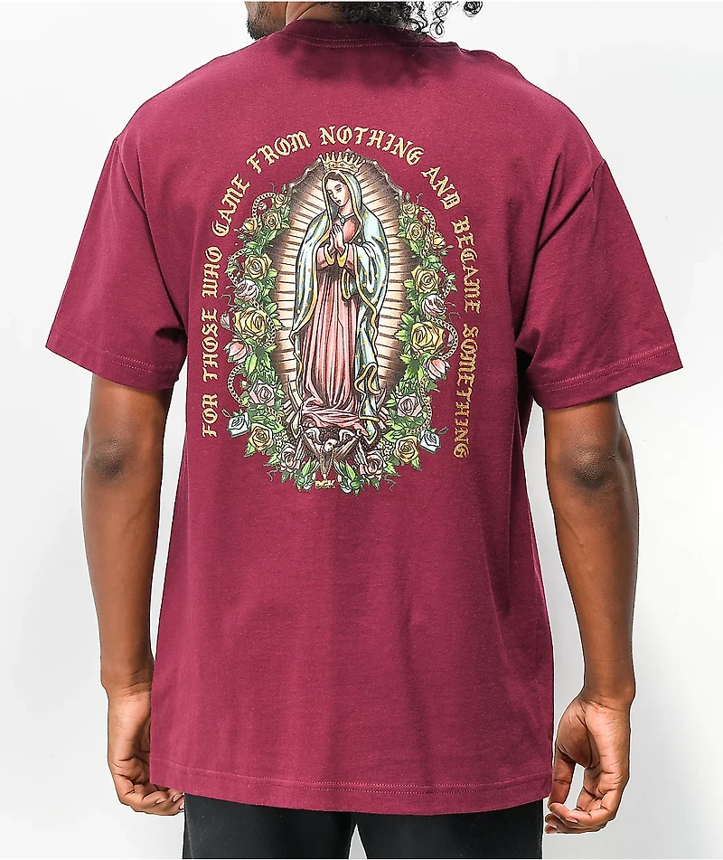 DGK Guadalupe Burgundy T-Shirt