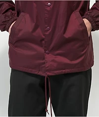 DGK Guadalupe Maroon Coaches Jacket