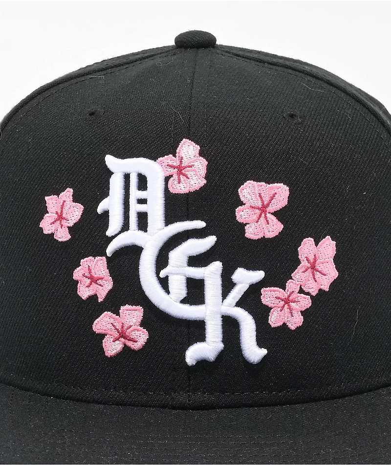 DGK Hanami Black Snapback Hat