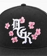 DGK Hanami Black Snapback Hat