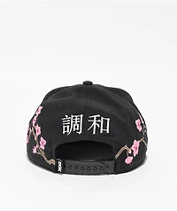 DGK Hanami Black Snapback Hat