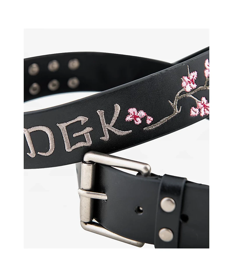 DGK Hanami Embroidered Black Belt