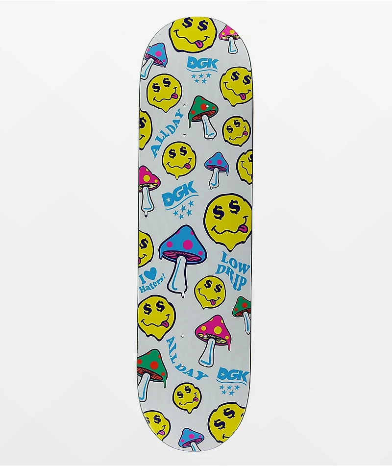DGK Happy Drip UV 8.25" Skateboard Deck
