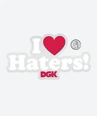 DGK Haters XL Sticker