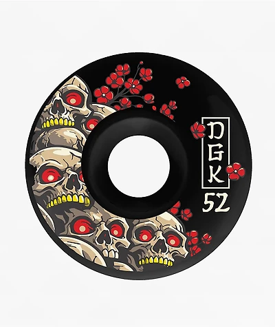 DGK Haunt 52mm 101a Black Skateboard Wheels