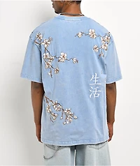 DGK Heavens Blue Wash T-Shirt