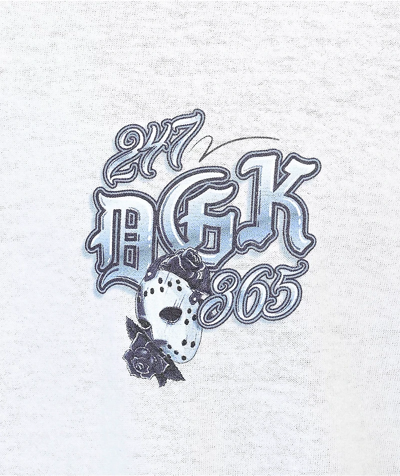 DGK Hyna White T-Shirt
