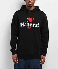 DGK I Love Haters Black Hoodie