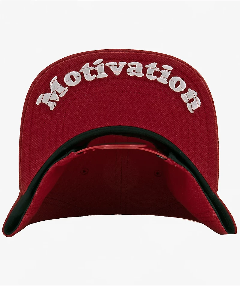 DGK I Love Haters Crimson Snapback Hat