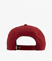 DGK I Love Haters Crimson Snapback Hat