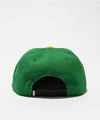 DGK I Love Haters Green & Yellow Snapback Hat