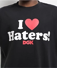 DGK I Love Haters Heavyweight Vintage Black T-Shirt