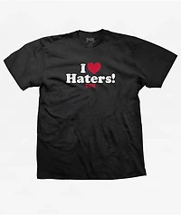 DGK I Love Haters Heavyweight Vintage Black T-Shirt