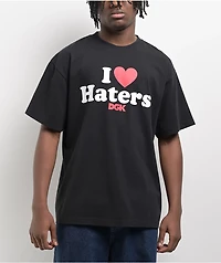 DGK I Love Haters Heavyweight Vintage Black T-Shirt