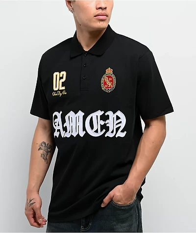 DGK Imperial Black Polo Shirt