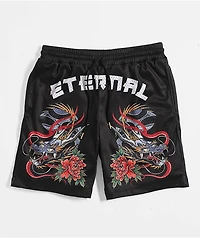 DGK Infinity Black Mesh Shorts