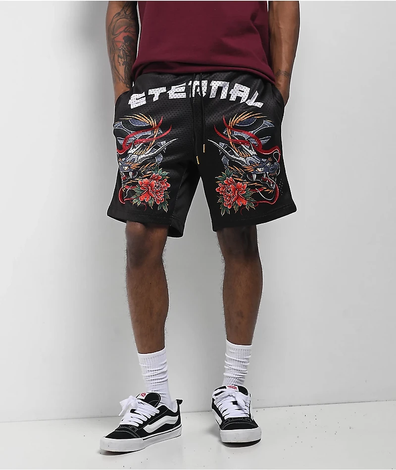 DGK Infinity Black Mesh Shorts