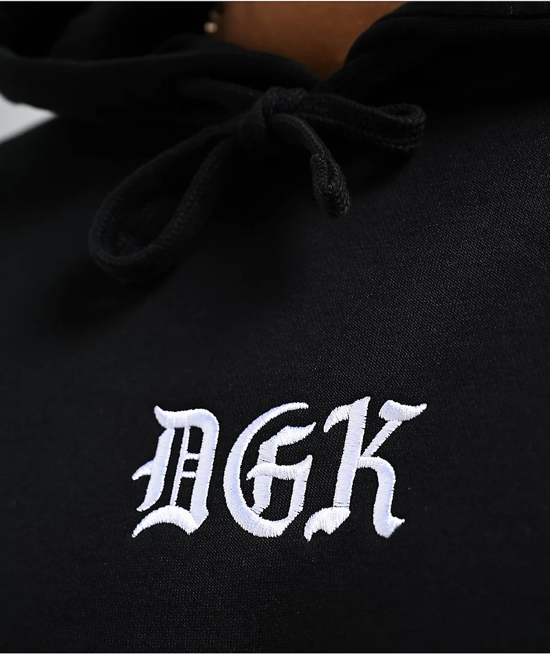 DGK Inked Fleece Black Hoodie