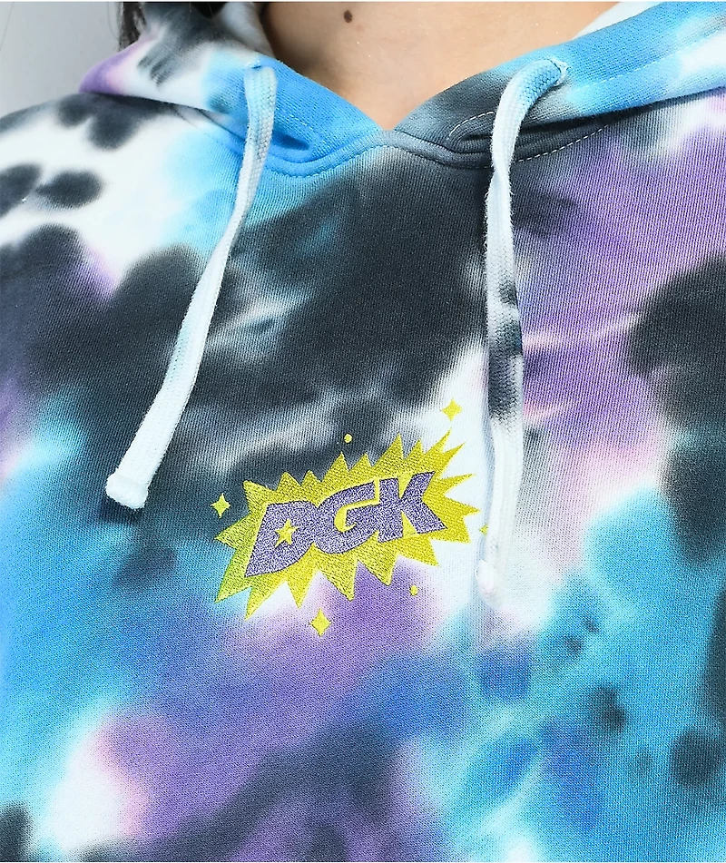 DGK Invade Blue & Purple Tie Dye Hoodie